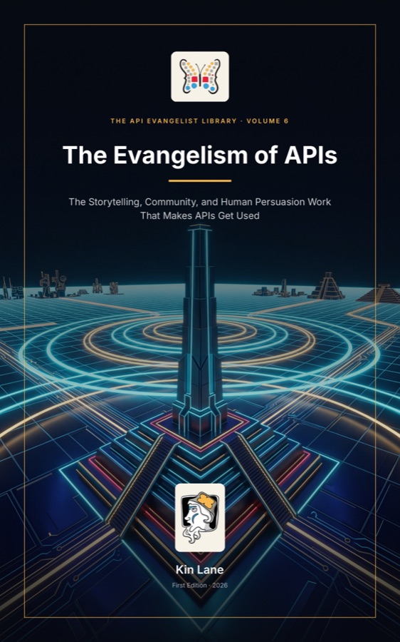 Cover of The Evangelism of APIs